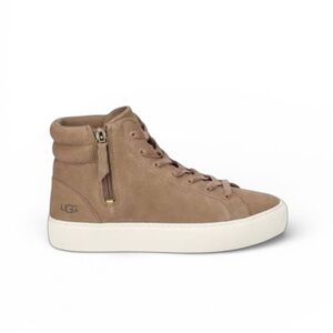 UGG Olli Suede Tan Hightop Sneaker Sz 8